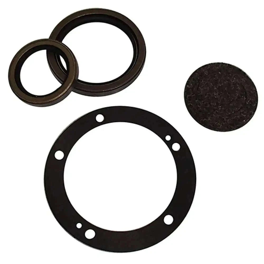 Massey Ferguson crank seal kit with black rubber seals for TO20, TO30 models