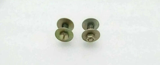 Massey Ferguson throttle control screw bolts for tractors, metal construction.