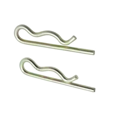 Massey Ferguson R clip spring cotter linch pins for hitches, pack of 2