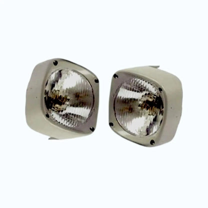 Massey Ferguson headlight lamps with cowl pair and bulbs
