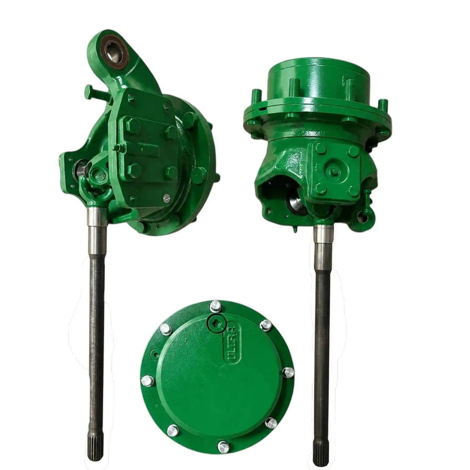 MFWD Outboard Assembly for John Deere model, durable steel, designed for efficient tractor performance