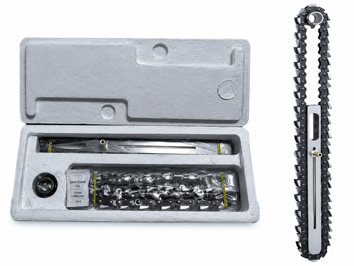 Mortiser Chain Set & Sprocket width 1", Length 1.3/4,36 Links, Bore 5/8 Stellergear StellerGear