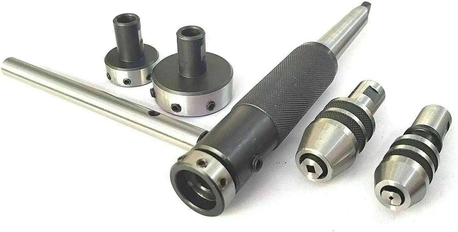 MT4 Lathe Tailstock Tap and Die Holder Set for Precision Machining