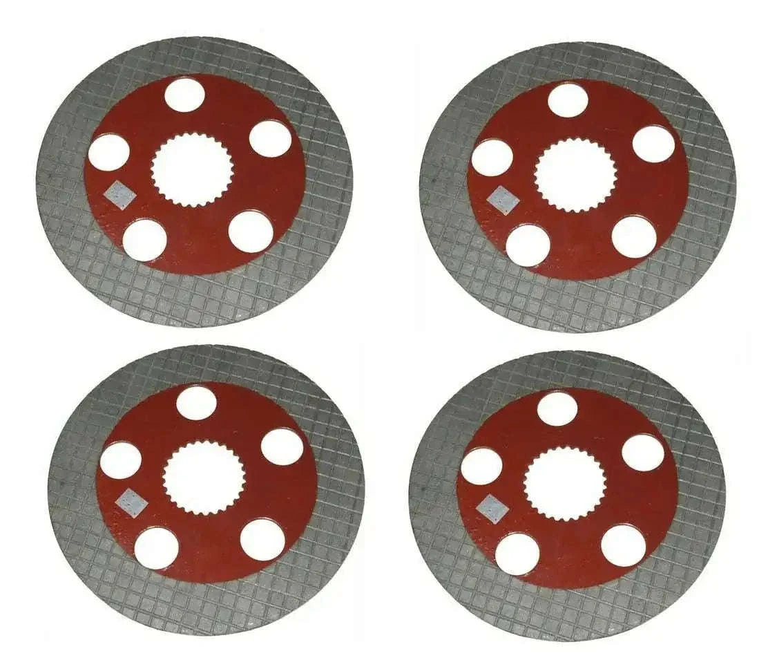 Set of 4 oil brake plates for Massey Ferguson 240 241 245