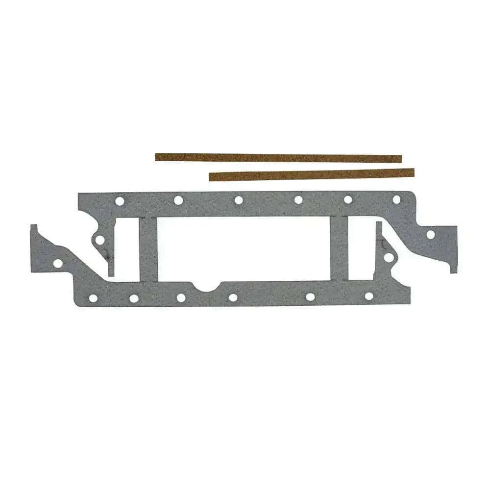 Oil Pan Gasket for Massey Ferguson with bolt holes and openings