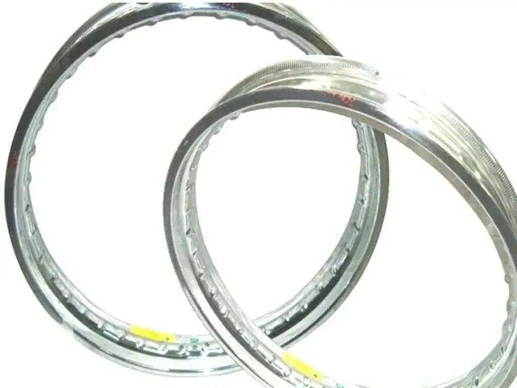 PAIR OF FOR ROYAL ENFIELD 19 inch SINGLE WHEEL RIM WM-2 - StellerGear