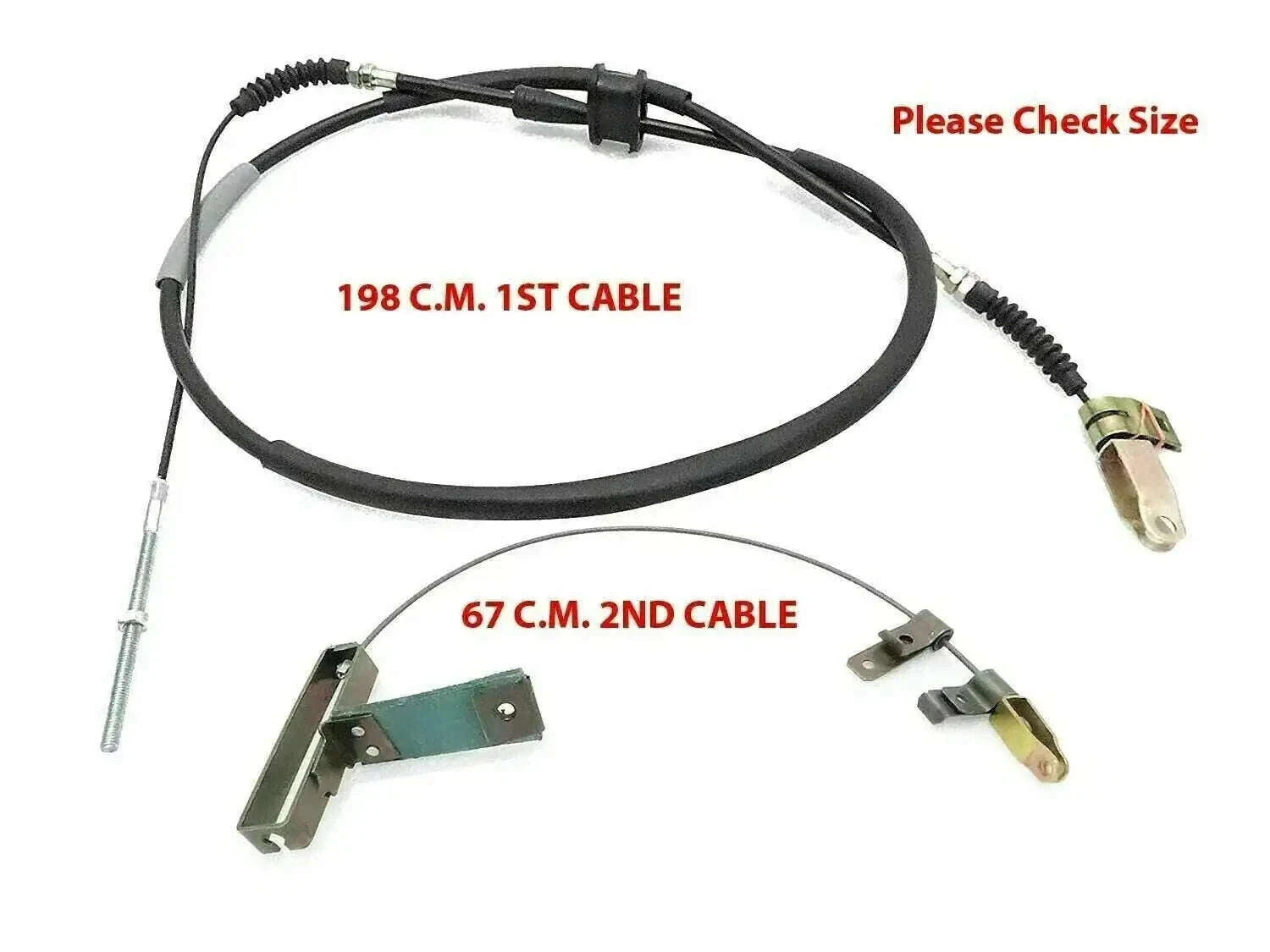 Parking hand brake cable set for Suzuki vehicles