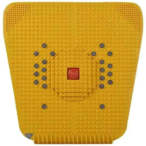Yellow Perfect Magnet Acupressure Mat IV 2000 with raised spikes