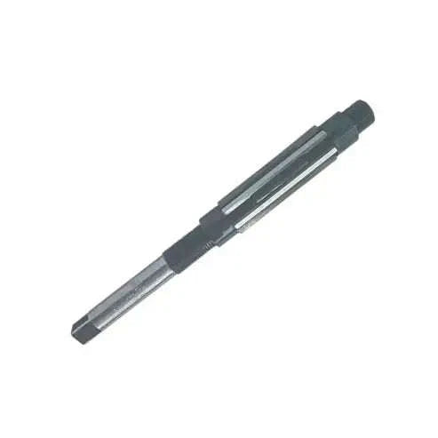 HY adjustable hand reamer with dark handle and silver flutes