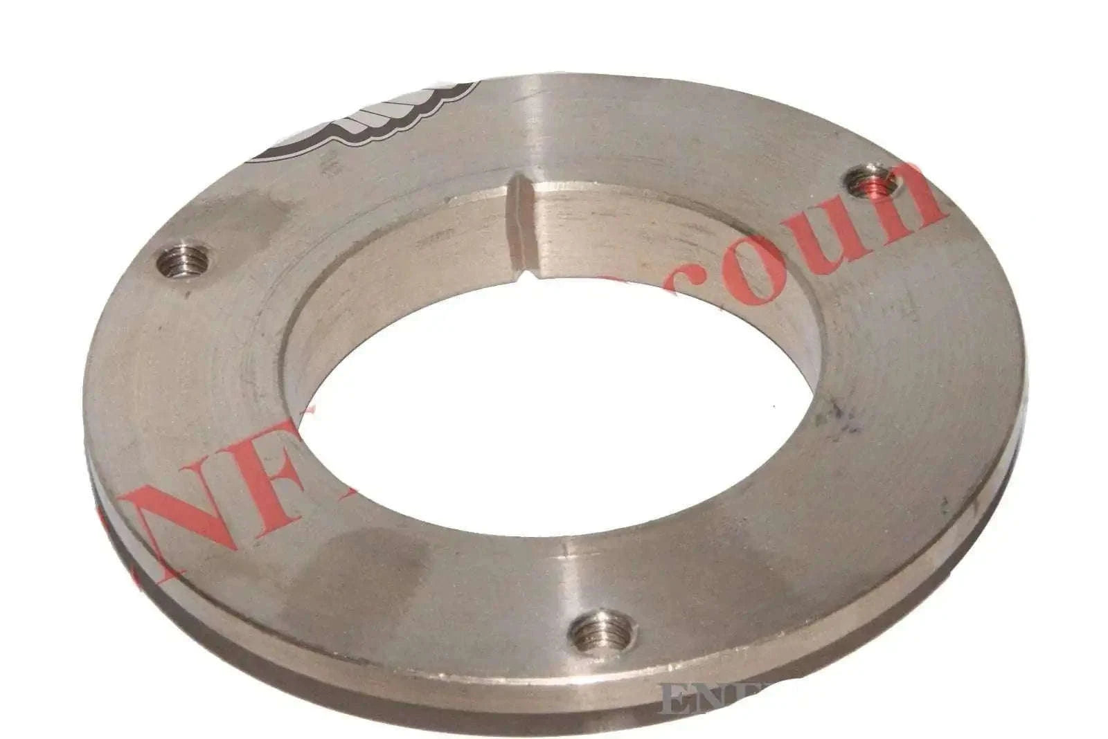 Brass rear axle washer with two bolt holes
