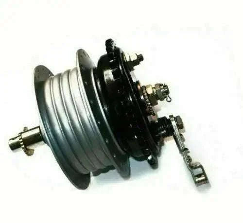 Rear Wheel Hub With Brake System Bearings&Axle Royal Enfield Bullet 350 500CC - StellerGear