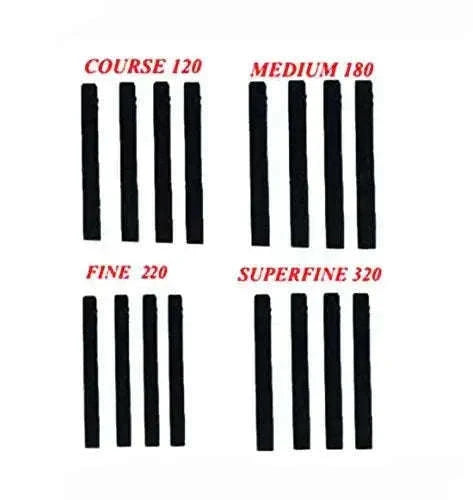 Cylinder hone replacement stones, four grit rods