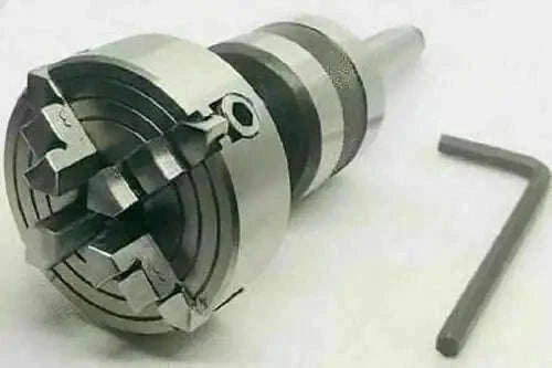 Revolving Live Center Mt2 Threaded M14 X 1 With 70 Mm Independent Chuck - StellerGear
