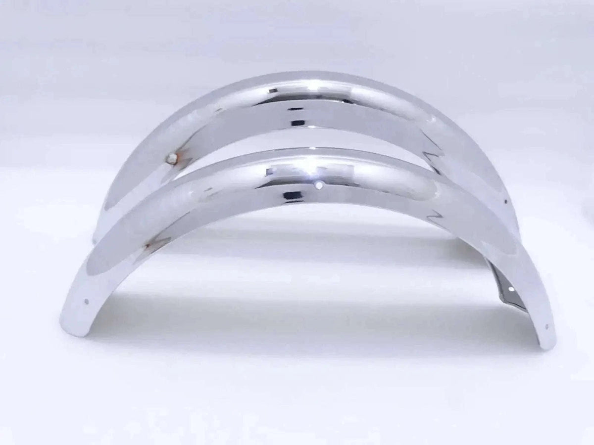 Royal Enfield chrome fenders 500CC (pair) - StellerGear