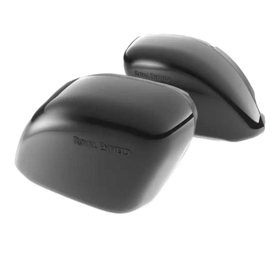 Royal Enfield Black Premium Long Haul Panniers for Super Meteor 650