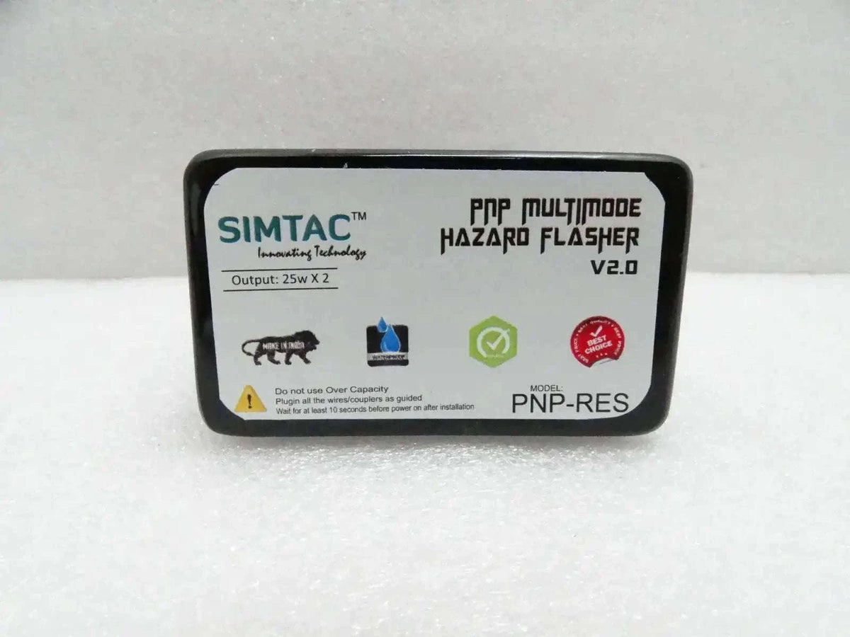 Simtac Pnp Hazard Flasher 12V Suitable For Royal Enfield Himalayan 411cc - StellerGear