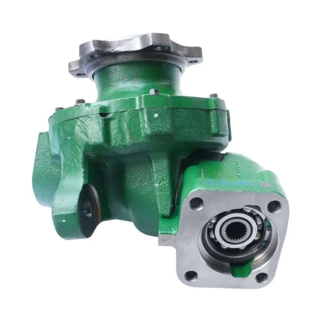 Steering knuckle assembly for John Deere model, durable green cast metal for reliable performance