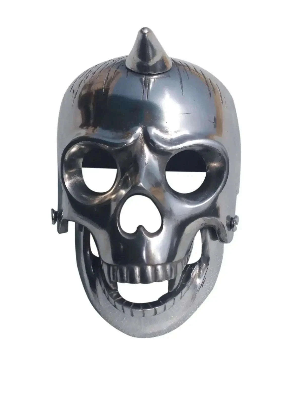 Skull Single Horn With Headlight Case For /matchless Bikes - StellerGear