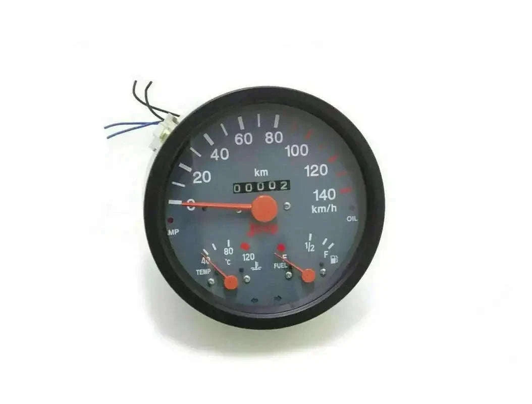 Speedometer cum temperature gauge for Willys Jeep