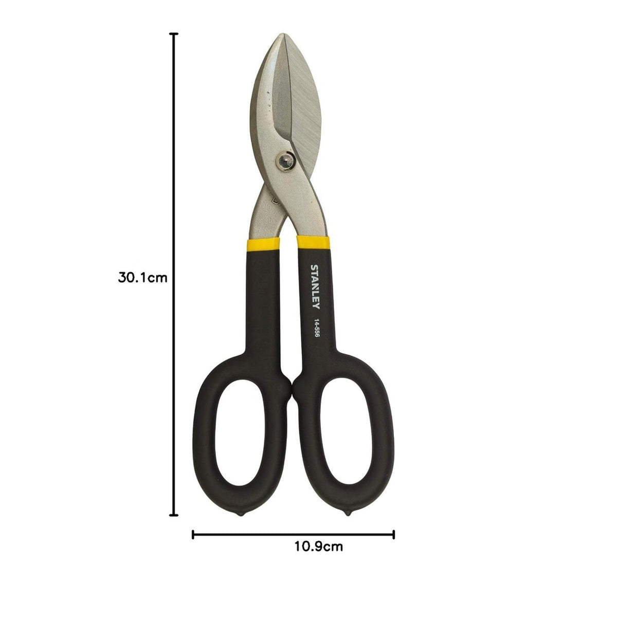 Stanley 2-14-556 Max Steel Snips Straight Pattern Scissors [254mm] StellerGear