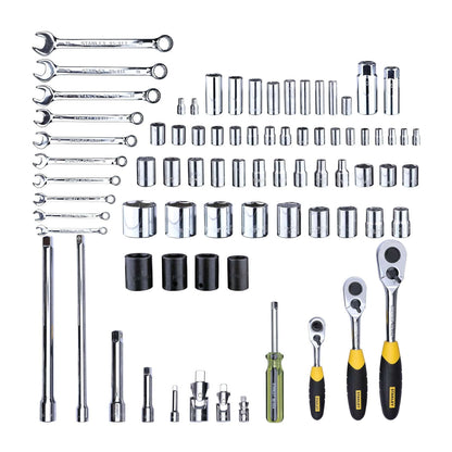 STANLEY 91-931 120-Piece Master Tool Set with Compact Case StellerGear
