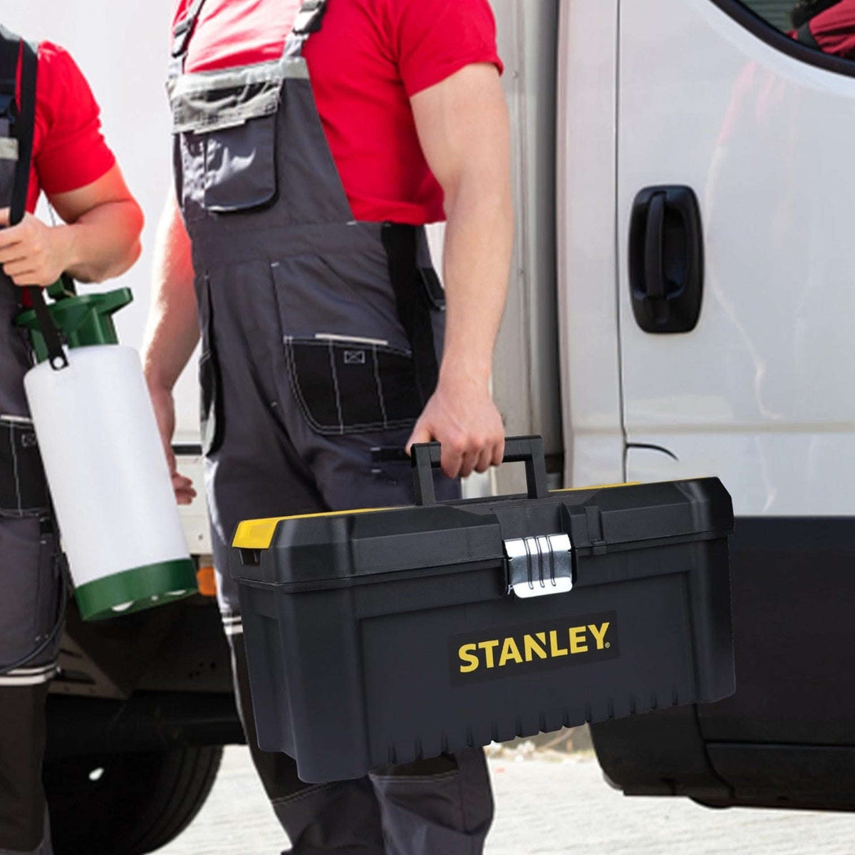 STANLEY STST75518-8 16'' Organised Heavy-Duty Portable Essential Toolbox StellerGear