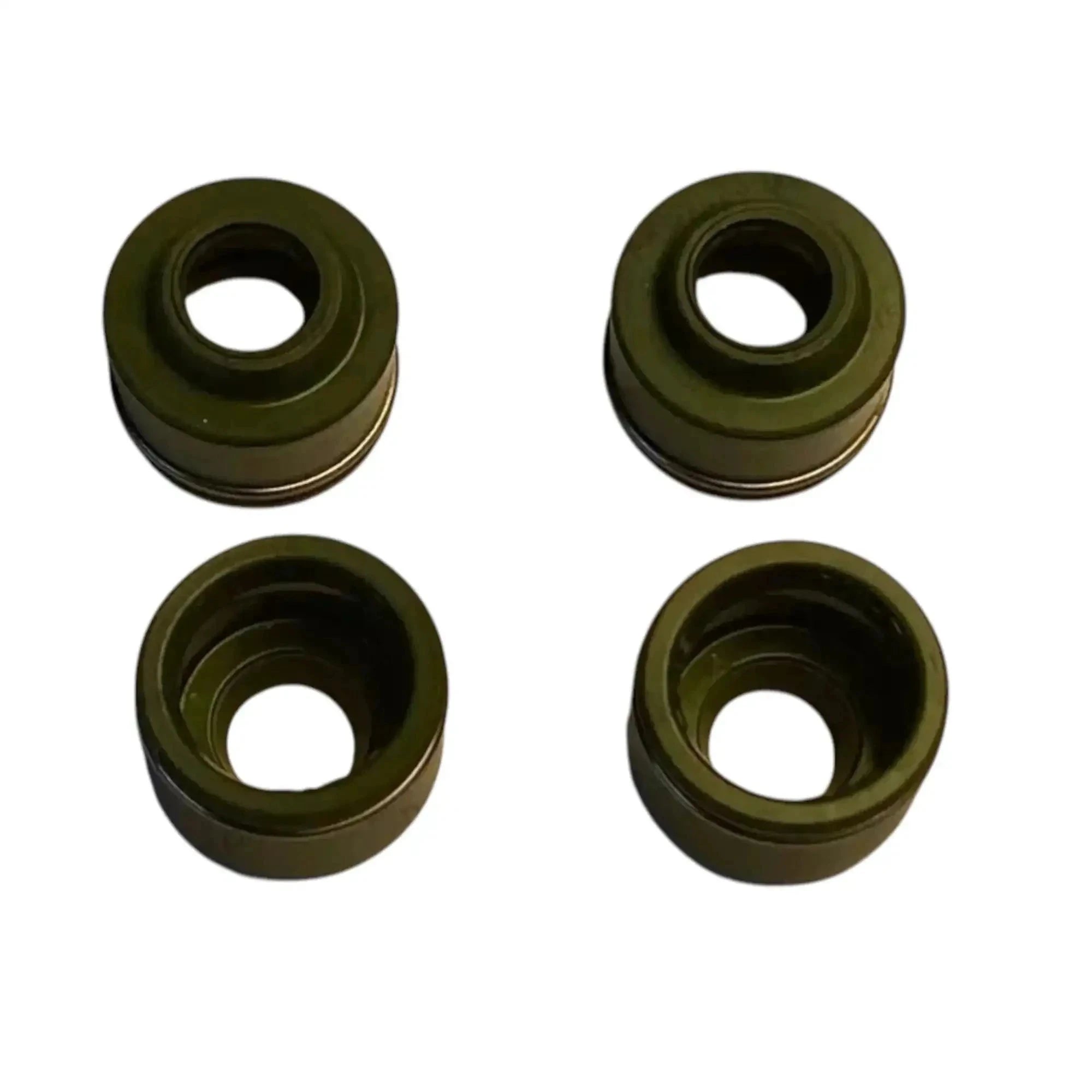 Set of four stem valve oil seals for 390 ktm duke, durable rubber material for optimum engine performance
