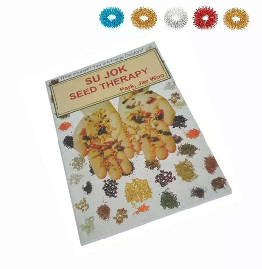 Su Jok Seed Therapy by Prof. Park Jae Woo Book Free 5 Sujok Acupressure Rings - StellerGear