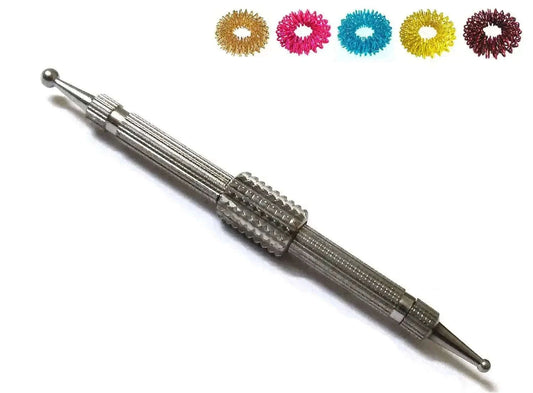 Sujok Acupressure Probe Mega Diagnostic Centre Roller Dismandable Jimmy Rings - StellerGear
