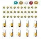 Sujok Therapy Acupressure 30 Byol Point 10 Bar Magnets Set Free 5 Sujok Rings - StellerGear