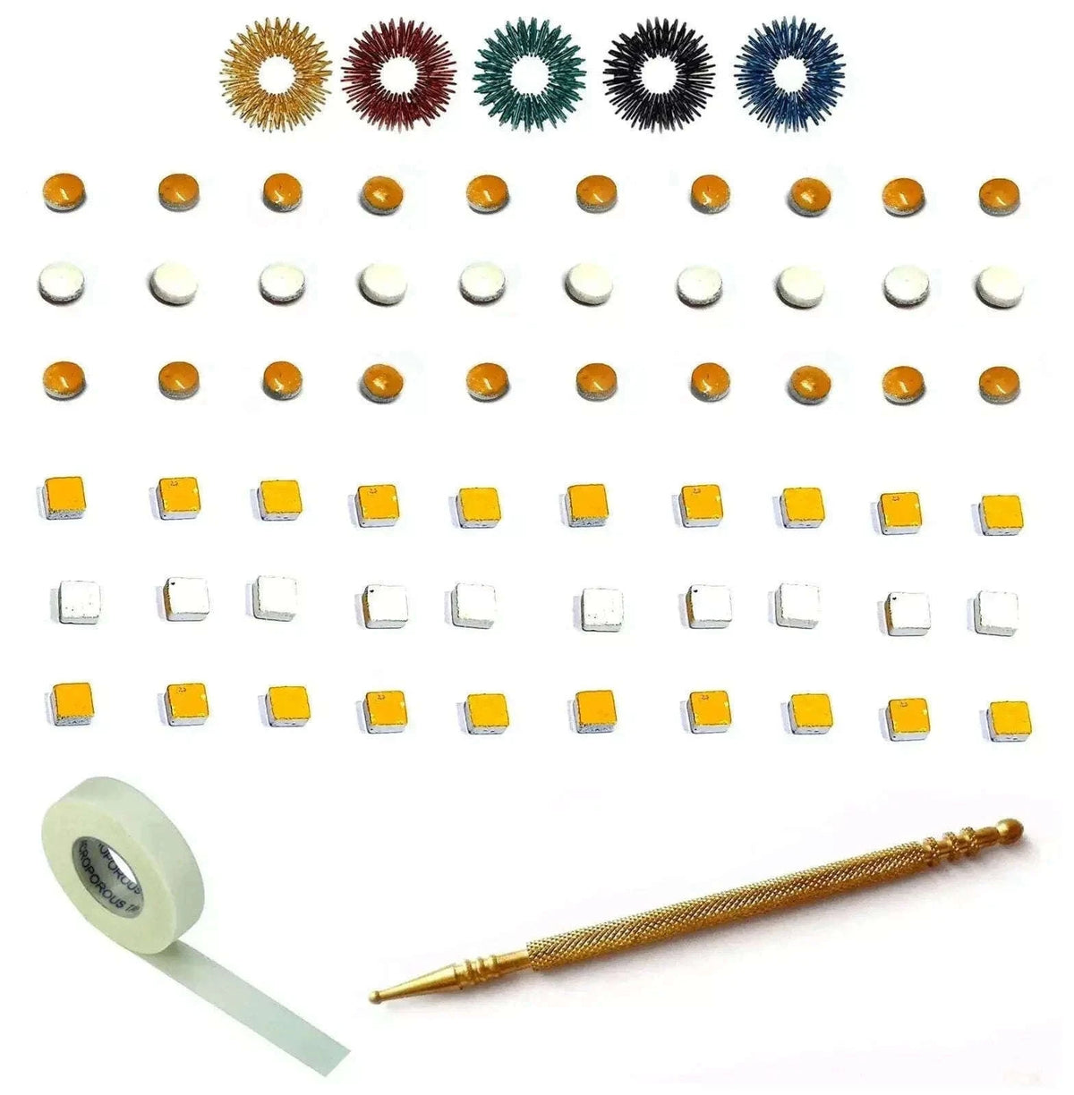 Sujok Therapy Byol Magnets 2 Types Slim Jimmy, Micropore Tape, Acu Rings - StellerGear