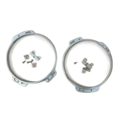 Suzuki Samurai Gypsy Headlight Head Lamp Chrome Bezel Ring Rim Set Best Quality StellerGear