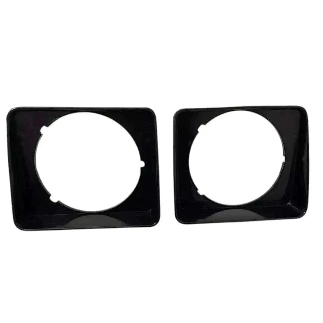 Suzuki Samurai Jimny Sierra SJ410 Headlamp Bezel Set Black - StellerGear