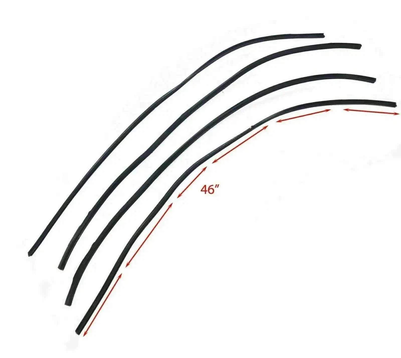 Suzuki Samurai Sj Gypsy Wheel Arch Protector Edging Strips - StellerGear