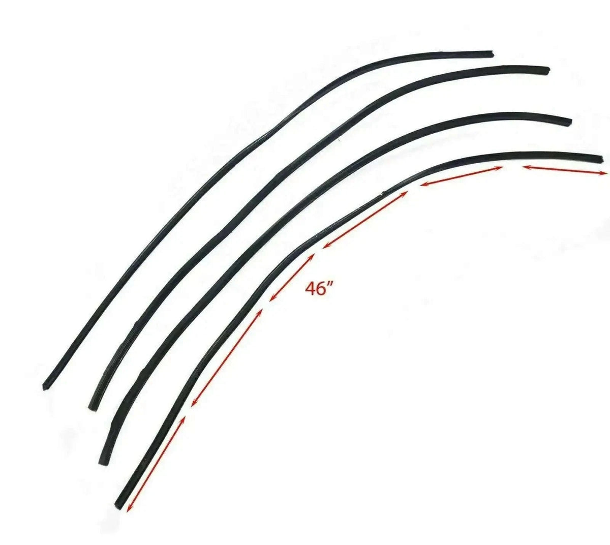 Suzuki Samurai Sj Gypsy Wheel Arch Protector Edging Strips - StellerGear