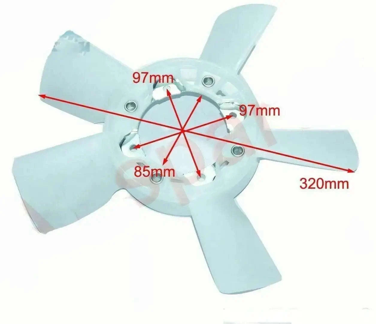 Suzuki SJ410/SJ413 Cooling Radiator Fan by StellerGear