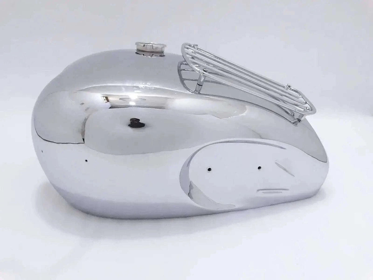 TRIUMPH CHROMED T100 PETROL TANK (REPRODUCTION) - StellerGear