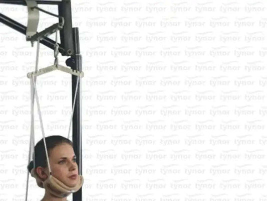Tynor Cervical Traction Kit with adjustable weight bag for neck support