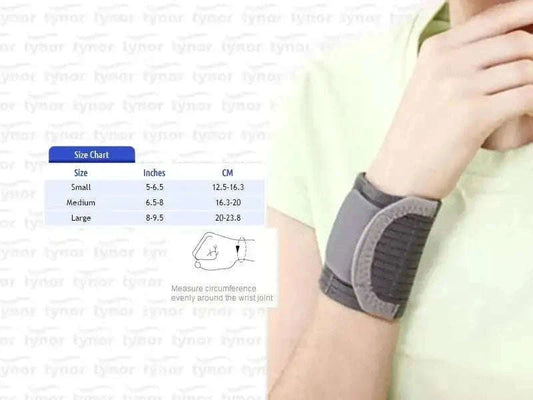 Tynor Wrist Brace with Double Lock- Large - StellerGear