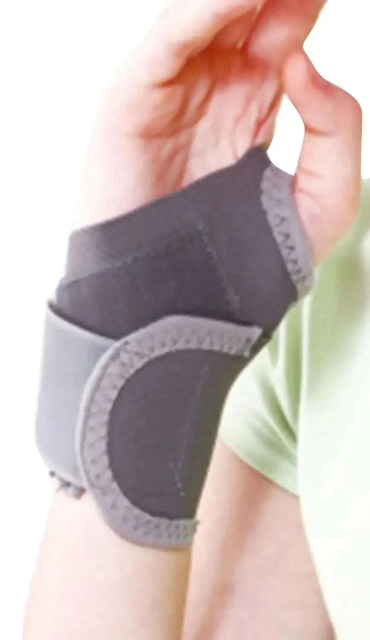 Tynor wrist brace with thumb support for wrist stability during recovery
