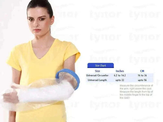 Universal Arm Glove Cast Bandage Protector Cover for hand and wrist protection