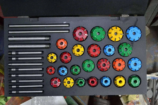 VALVE SEAT 25 PCS CUTTER SET CARBIDE TIPPED - StellerGear