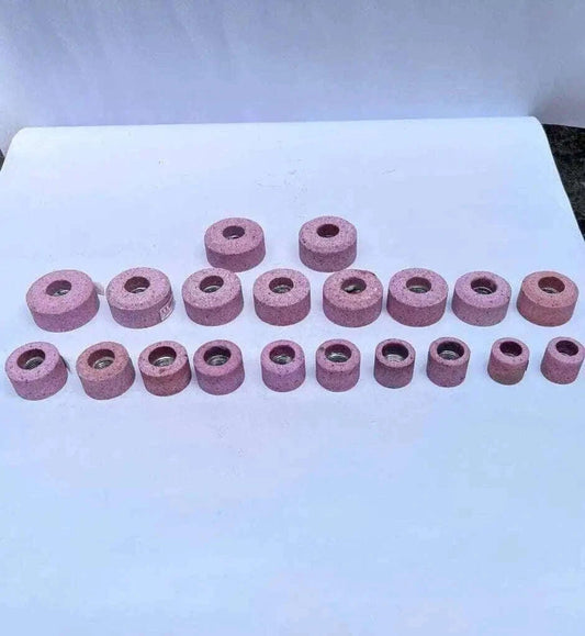 Valve Seat Grinding Stones Set Of 20 Pieces For Sioux Holder 11-16 Thread Inch - StellerGear