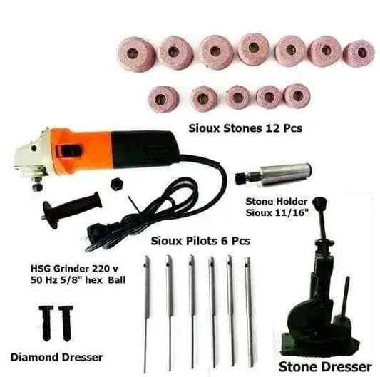 Valve Seat Re Storation Grinder Small Kit Black Decker Style - StellerGear