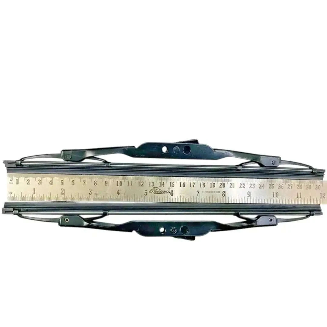 Wiper windshield blade and arm kit, durable metal, designed for efficient rain removal