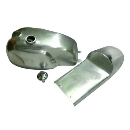 Yamaha SR500 cafe racer body kit with alloy fuel tank and seat pan